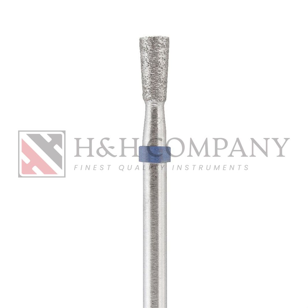 Long Inverted Cone Diamond Bur, Sintered, 2.9mm Ø, Medium, HP 1PK