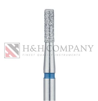 Long Cylinder Diamond Bur, 1.8mm Ø, Medium, HP 5PK