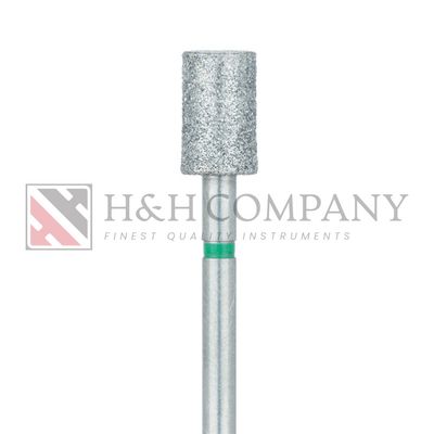 Long Cylinder Diamond Bur, 5.0mm Ø, Coarse, HP 2PK