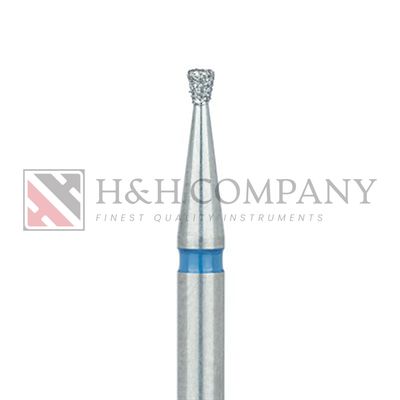 Inverted Cone Diamond Bur, 1.4mm Ø, Medium, HP 5PK