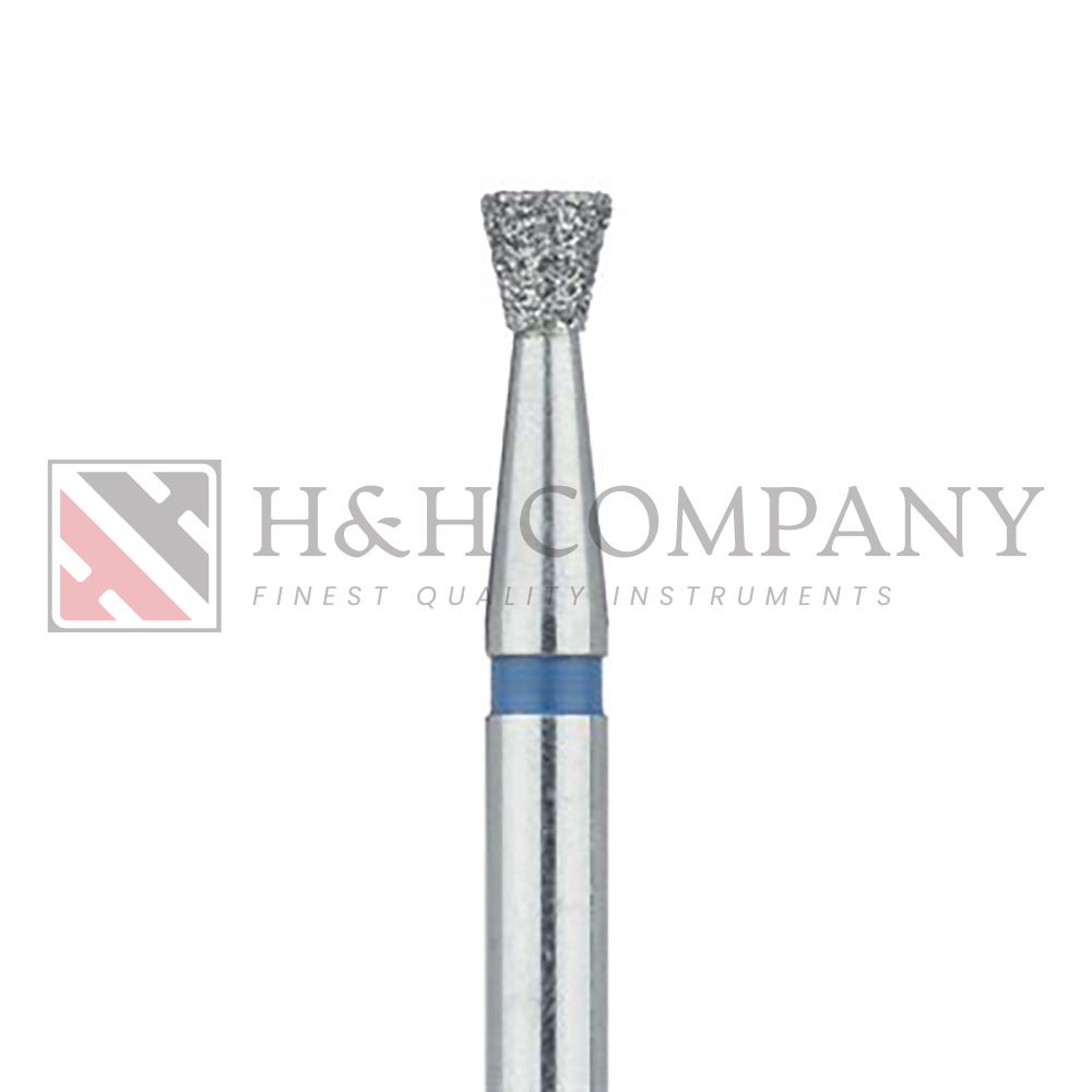 Inverted Cone Diamond Bur, 2.5mm Ø, Medium, HP 5PK