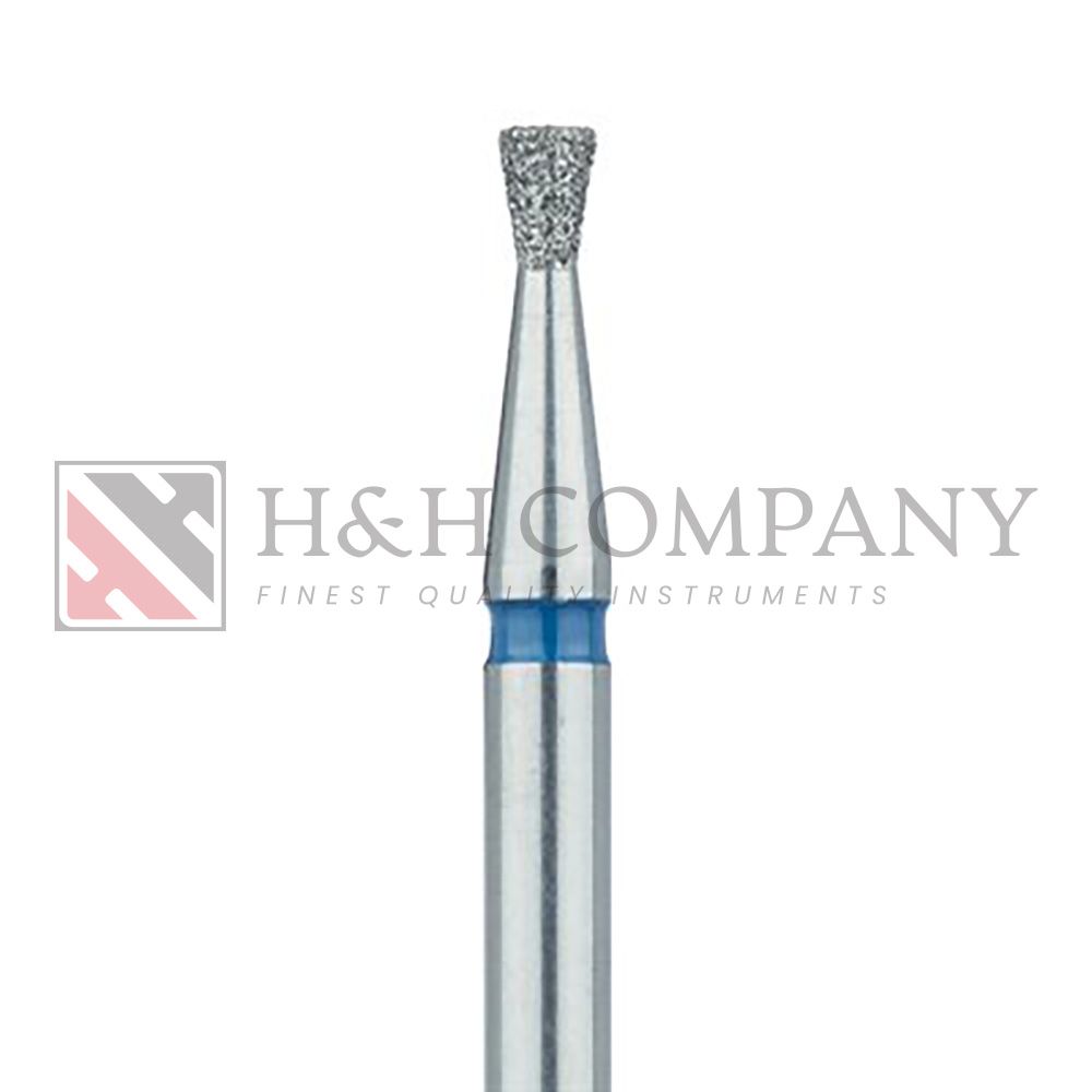 Inverted Cone Diamond Bur, 1.8mm Ø, Medium, HP 5PK