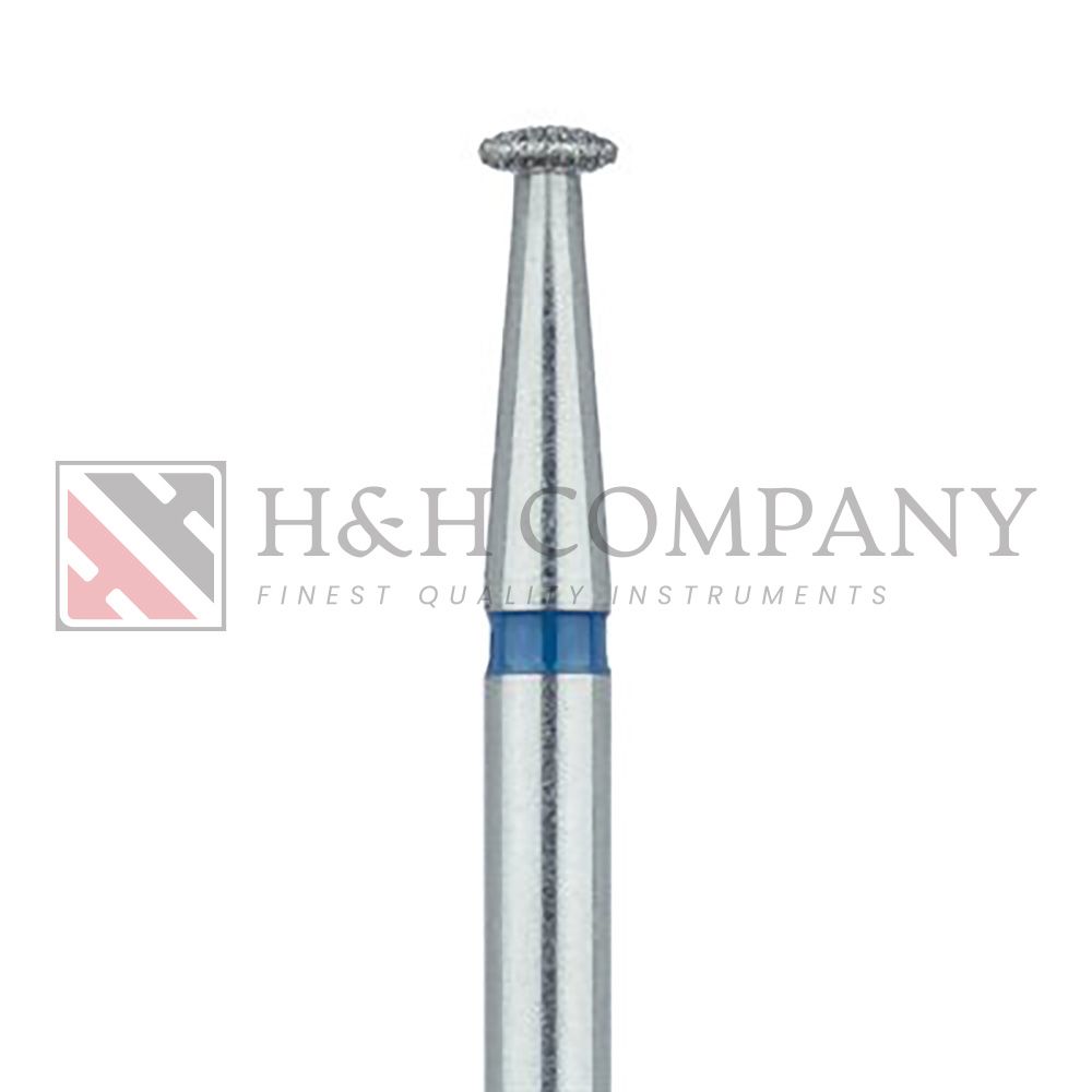 Knife Edge Diamond Bur, 2.3mm Ø, Medium, HP 5PK