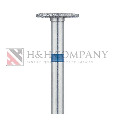 Thin Wheel Diamond Bur, 7.5mm Ø, Medium, HP 2PK