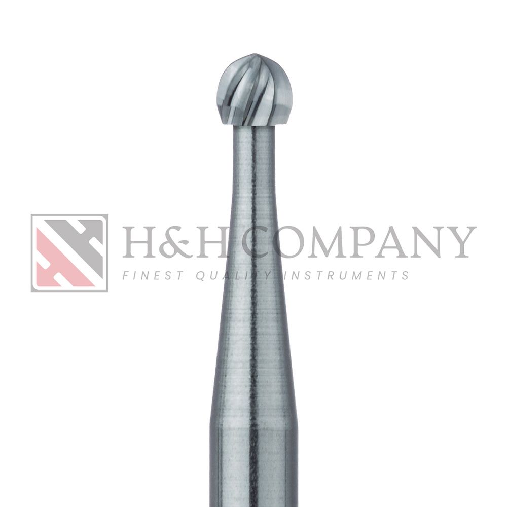 Operative Carbide Bur, Round, US#7, 2.1mm Ø, RA 5PK
