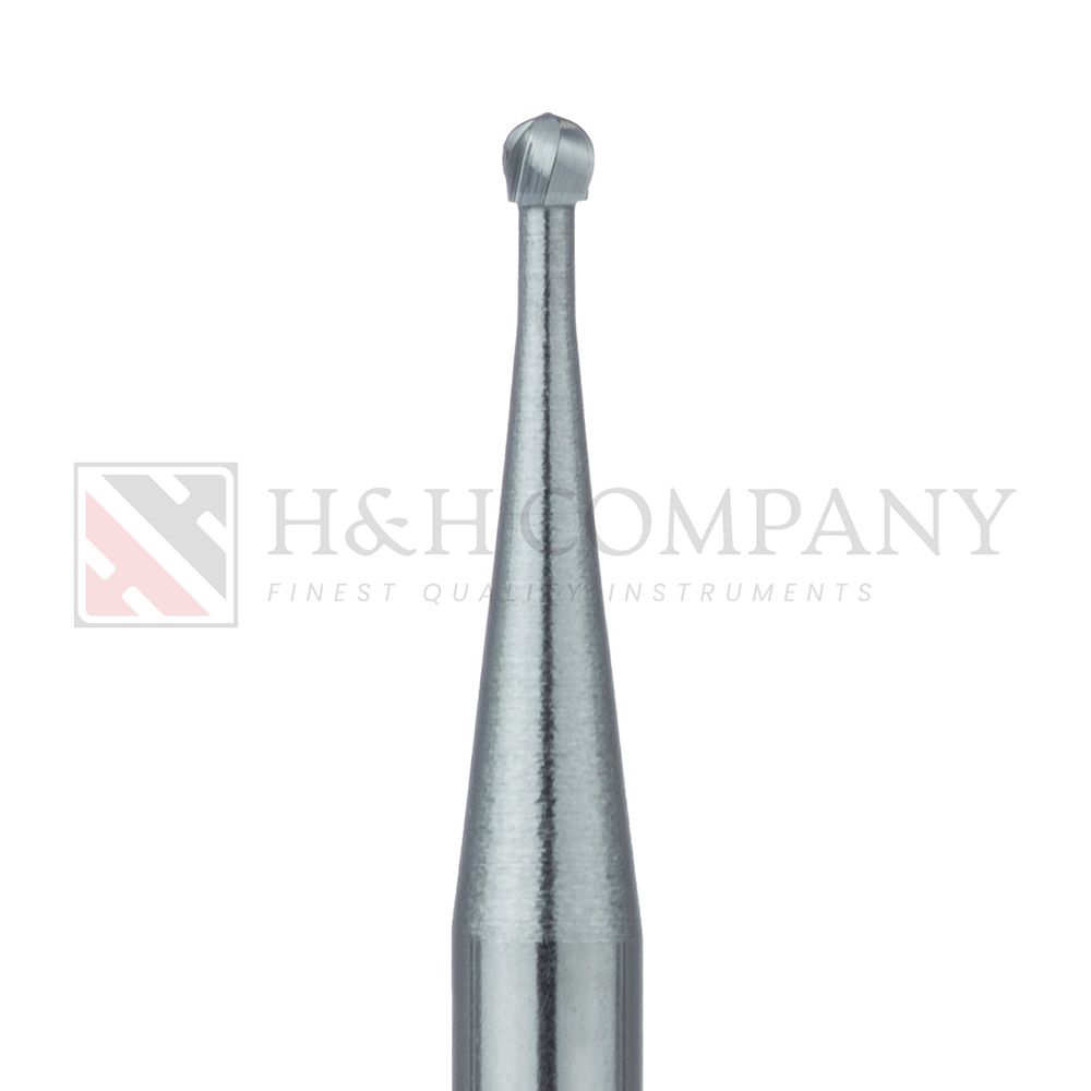 Operative Carbide Bur, Round, US#3, 1.2mm Ø, RA 5PK