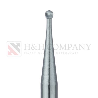 Operative Carbide Bur, Round, US#3, 1.2mm Ø, RA 5PK
