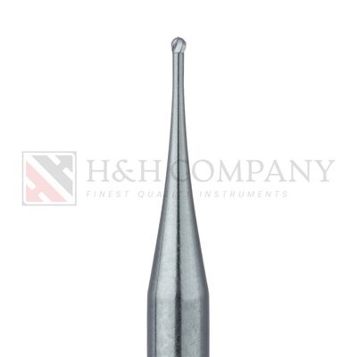 Operative Carbide Bur, Round, US#1 / 4, 0.5mm Ø, RA 5PK