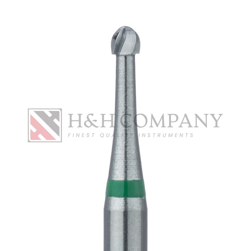 Operative Carbide Bur, Special Fluting Round, US#5S, 1.6mm Ø, RA 5PK