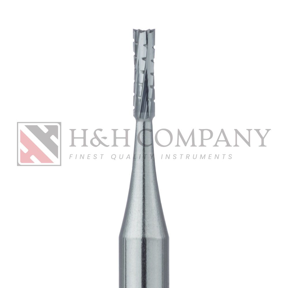 Operative Carbide Bur, Straight Cross Cut Fissure, US #557, 1.0mm Ø, RA 5PK