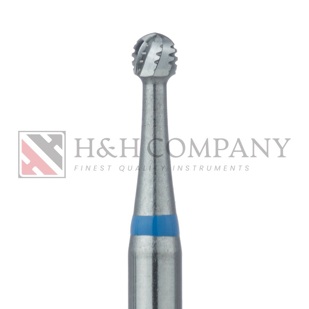 Operative Carbide Bur, Cross Cut, Round, 2.1mm Ø, RA 5PK