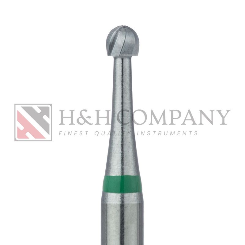 Operative Carbide Bur, Special Fluting Round, US#6S, 1.8mm Ø, RA 5PK