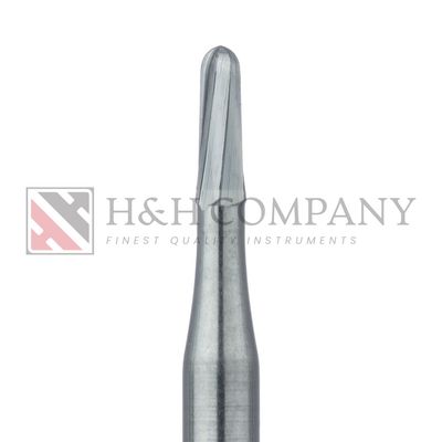Operative Carbide Bur, Tapered, Round End, US#1172, 1.6mm Ø, RA 5PK