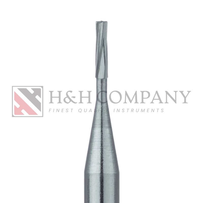 Operative Carbide Bur, Straight Fissure, 0.8mm Ø, RA 5PK