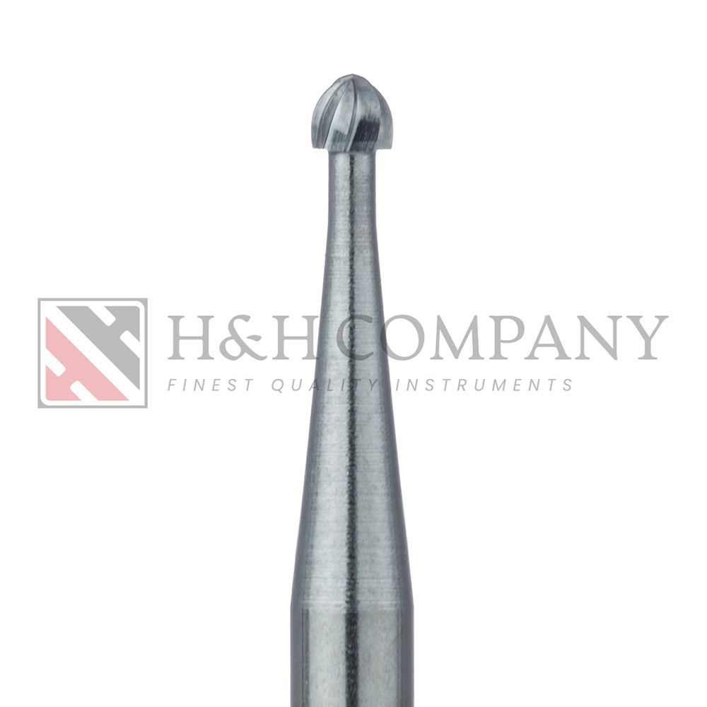 Operative Carbide Bur, Round, US#5, 1.6mm Ø, RA 5PK