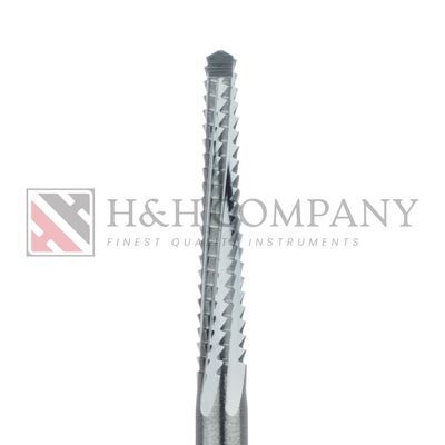 Surgical Lindemann Carbide Bur, Cross Cut, 1.6mm, Length 11.0mm, RAL