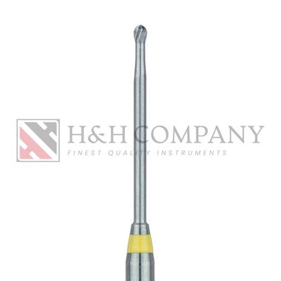 Long Neck Endo Access Bur, Carbide Cutting Tip, Round, 1.2mm, Length 31.0mm, RAL 2PK