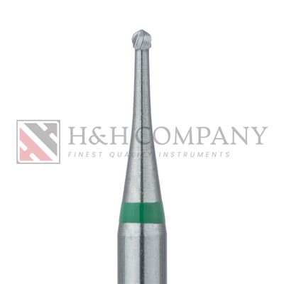 Operative Carbide Bur, Special Fluting Round, US#2S 1.0mm, RAL 5PK