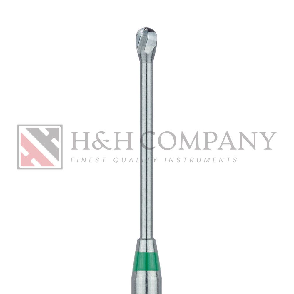 Long Neck Endo Access Bur, Carbide Cutting Tip, Round, 1.8mm, Length 31.0mm, RAL 2PK