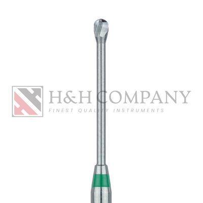 Long Neck Endo Access Bur, Carbide Cutting Tip, Round, 1.8mm, Length 31.0mm, RAL 2PK