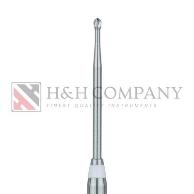 Long Neck Endo Access Bur, Carbide Cutting Tip, Round, 1.0mm, Length 31.0mm, RAL 2PK