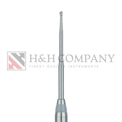 Long Neck Endo Access Bur, Carbide Cutting Tip, Round, 0.6mm, Length 31.0mm, RAL 2PK