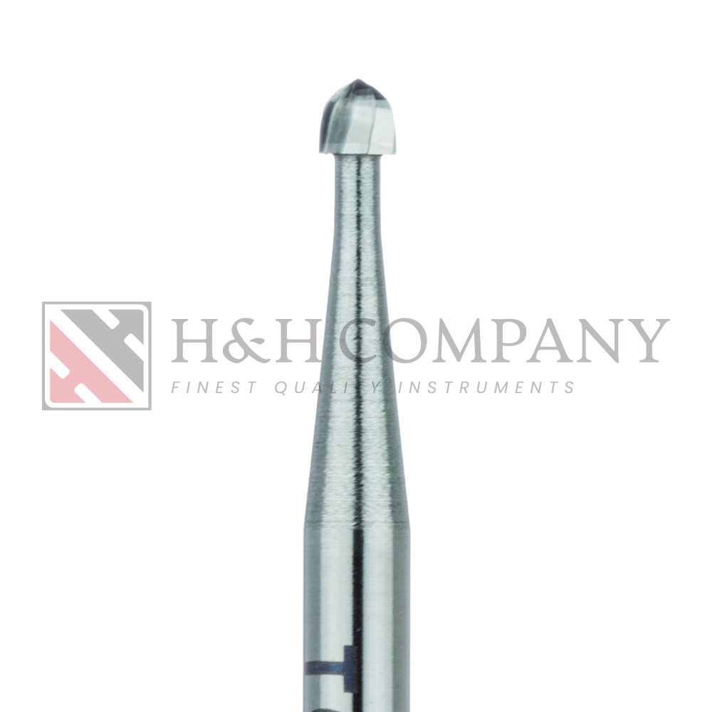 Surgical Round Carbide Bur, 1.8mm, Fine, RAL 2PK
