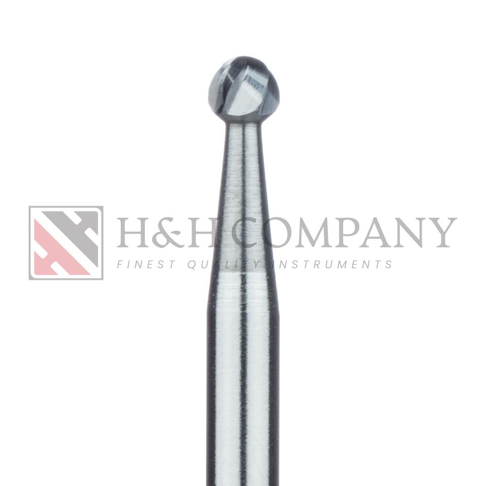 Surgical Round Carbide Bur, 2.3mm, RAL 2PK