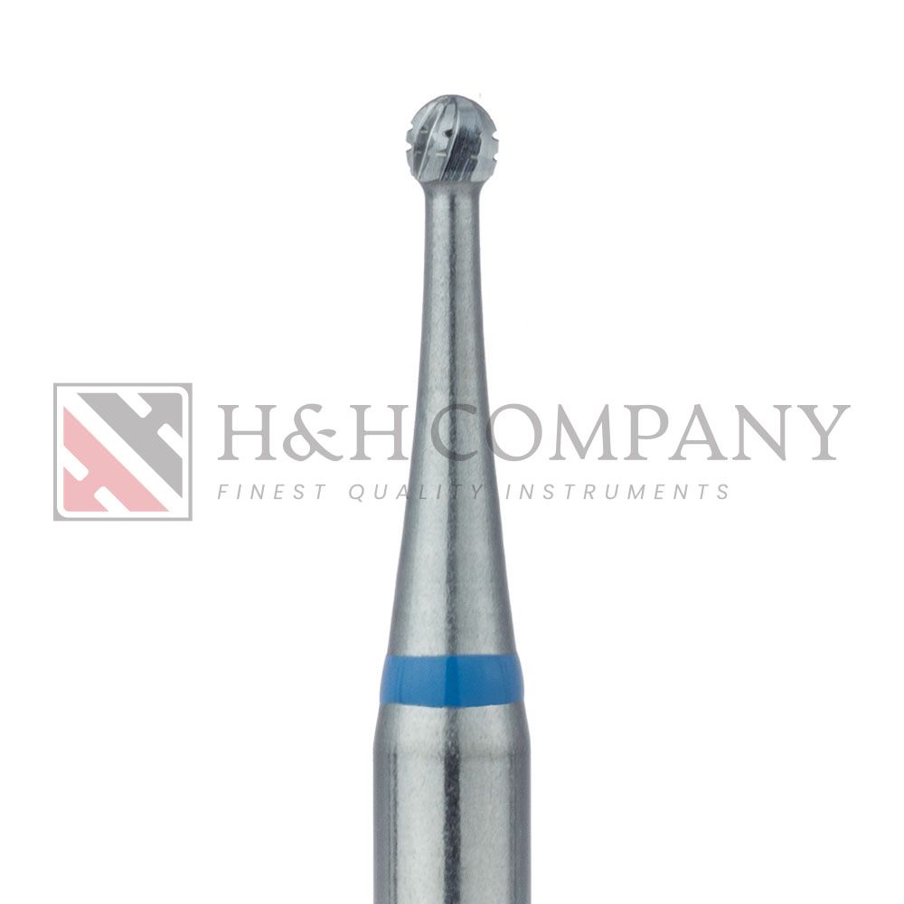 Operative Carbide Bur, Cross Cut, Round, 1.4mm, RAL 5PK