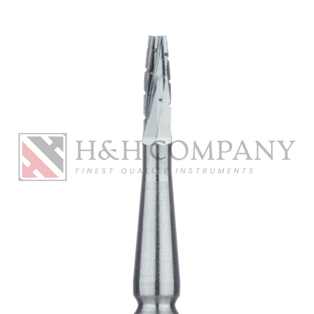 Operative Carbide Bur, Tapered Fissure, 1.6mm, RAL 2PK