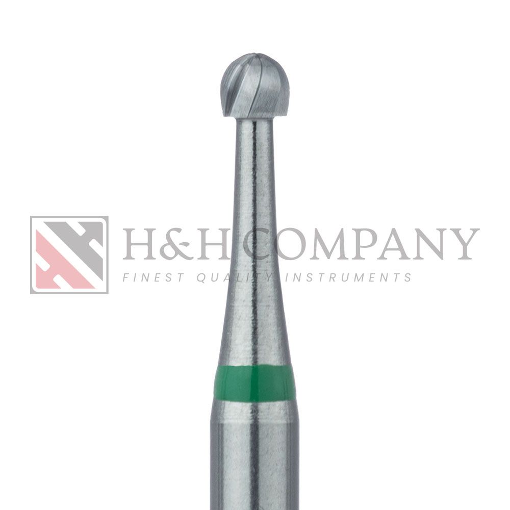 Operative Carbide Bur, Special Fluting Round, US#6S 1.8mm, RAL 5PK