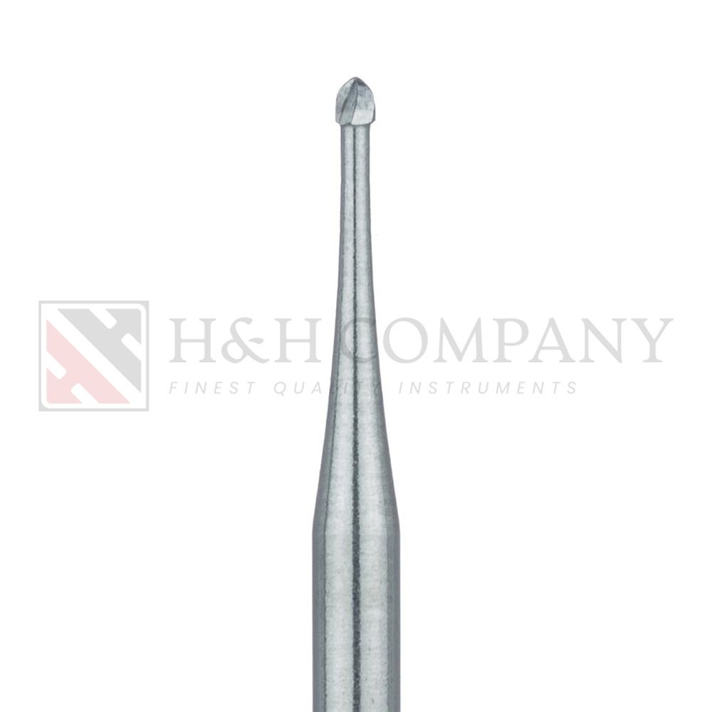 Operative Carbide Bur, Round, US #1, 0.8mm, FG 5PK