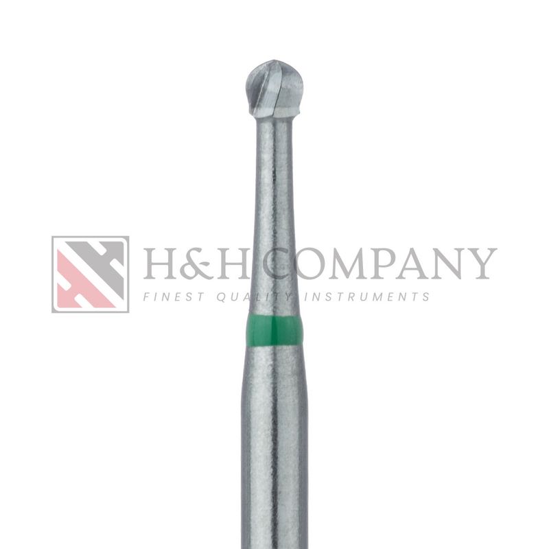 Operative Carbide Bur, Special Fluting Round, US #4S, 1.4mm, FG 5PK