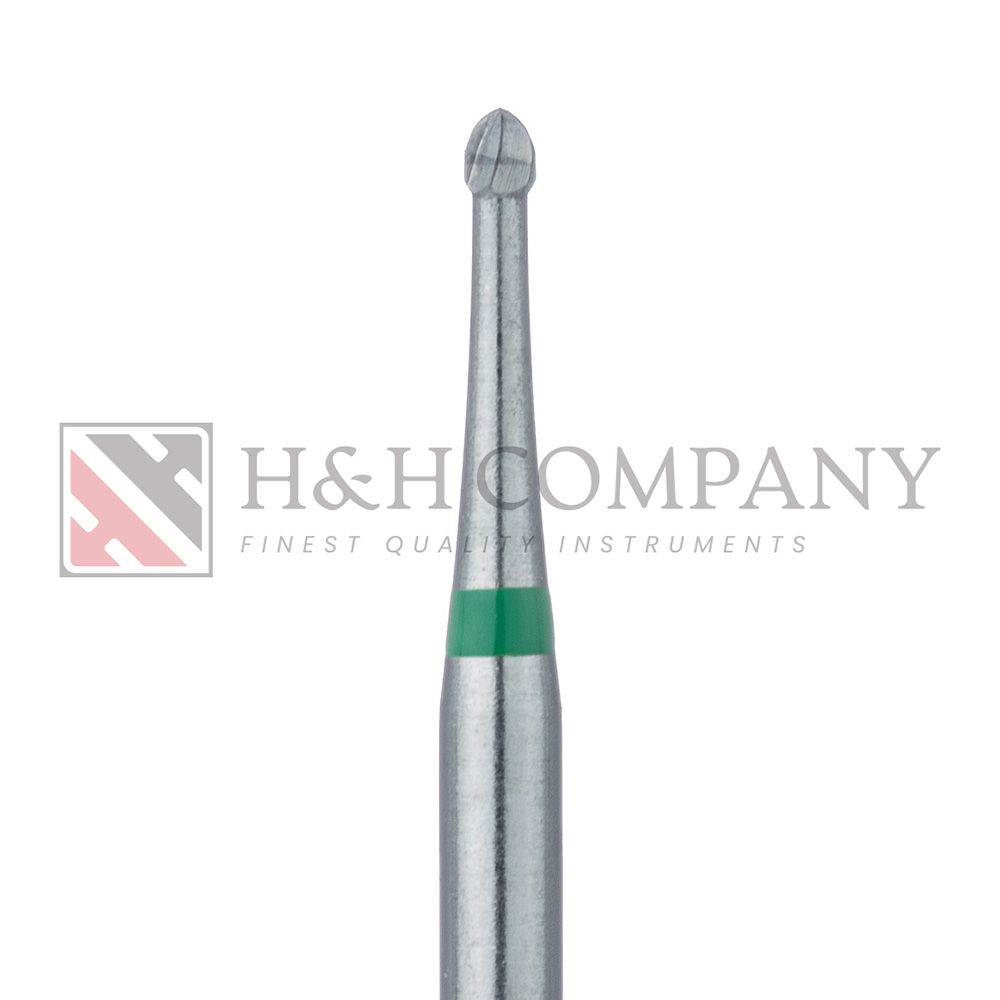 Operative Carbide Bur, Special Fluting Round, U S#2S, 1.0mm, FG 5PK