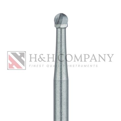 Operative Carbide Bur, Round, US #5, 1.6mm, FG 5PK