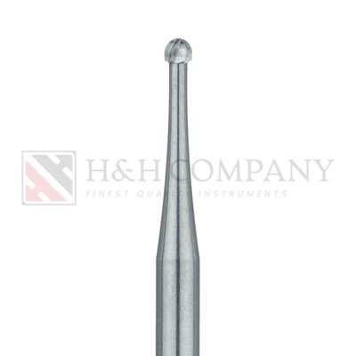 Operative Carbide Bur, Round, US #2, 1.0mm, FG 5PK