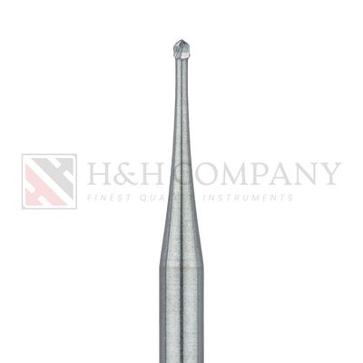 Operative Carbide Bur, Round, US #1 / 2, 0.6mm, FG 5PK