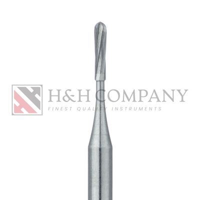 Operative Carbide Bur, Long Pear, US#330L, 0.8mm, FG 5PK