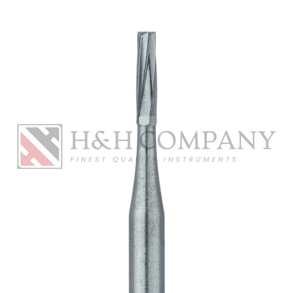 Operative Carbide Bur, Straight Fissure, US#56, 0.9mm, FG 5PK