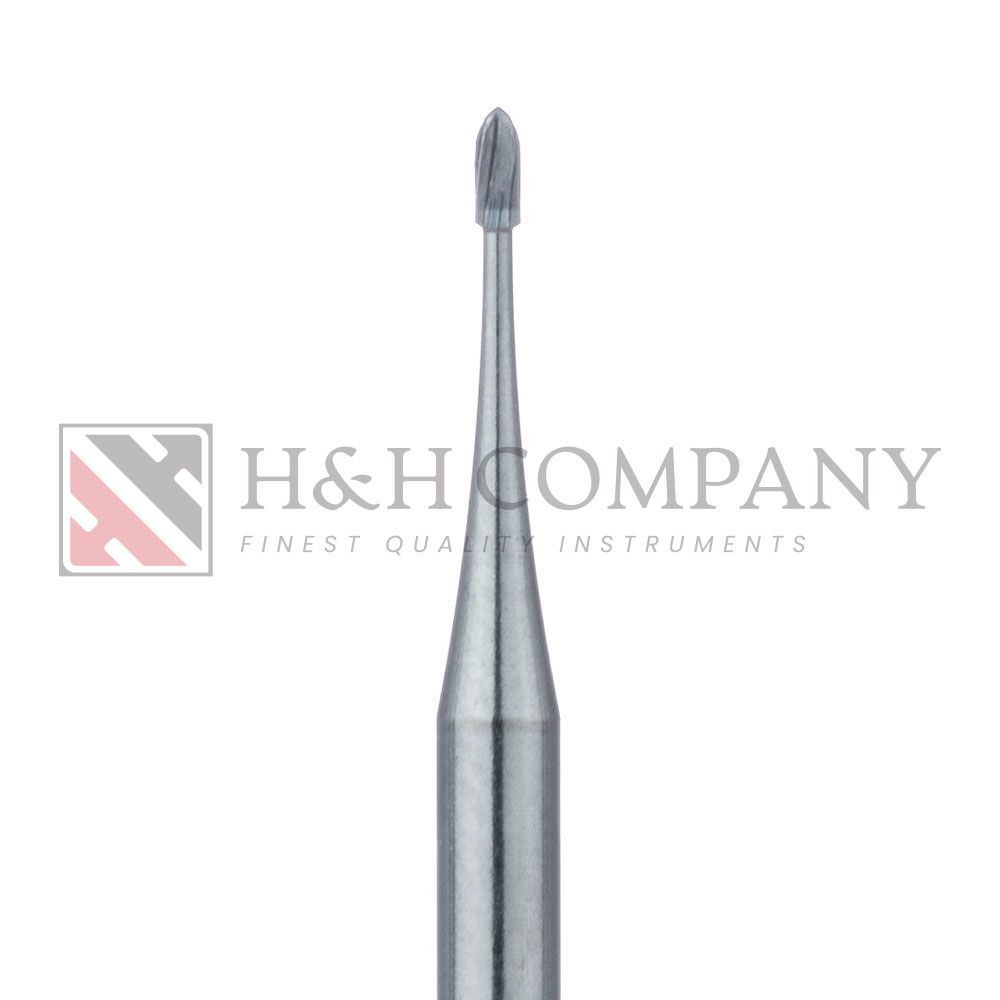 Operative Carbide Bur, Pear, US#329, 0.6mm, FG 5PK