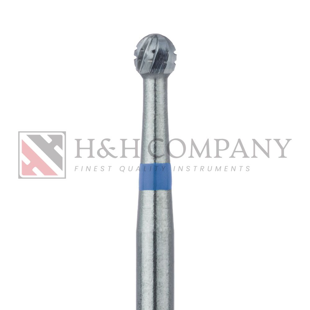 Operative Carbide Bur, Cross Cut, Round, 1.8mm, FG 5PK