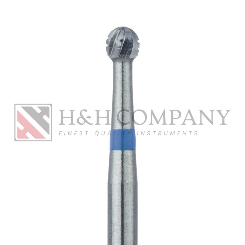 Operative Carbide Bur, Cross Cut, Round, 1.8mm, FG 5PK