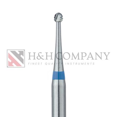 Operative Carbide Bur, Cross Cut, Round, 1.0mm, FG 5PK