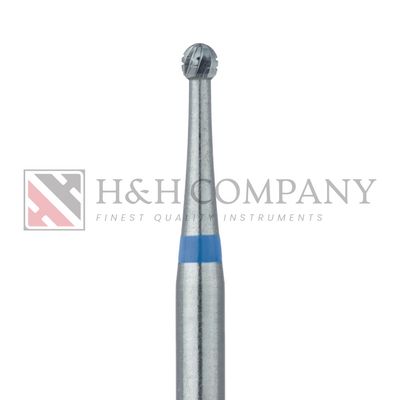 Operative Carbide Bur, Cross Cut, Round, 1.2mm, FG 5PK