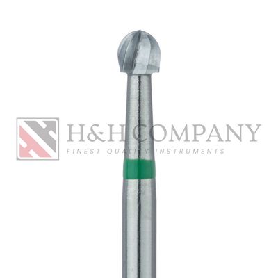 Operative Carbide Bur, Special Fluting Round, US#7S, 2.1mm, FG 5PK