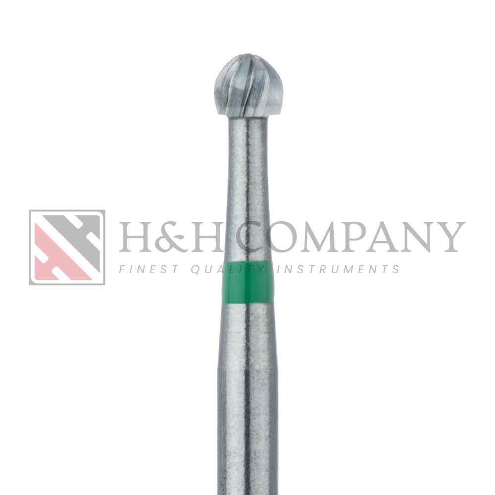 Operative Carbide Bur, Special Fluting Round, US#6S, 1.8mm, FG 5PK