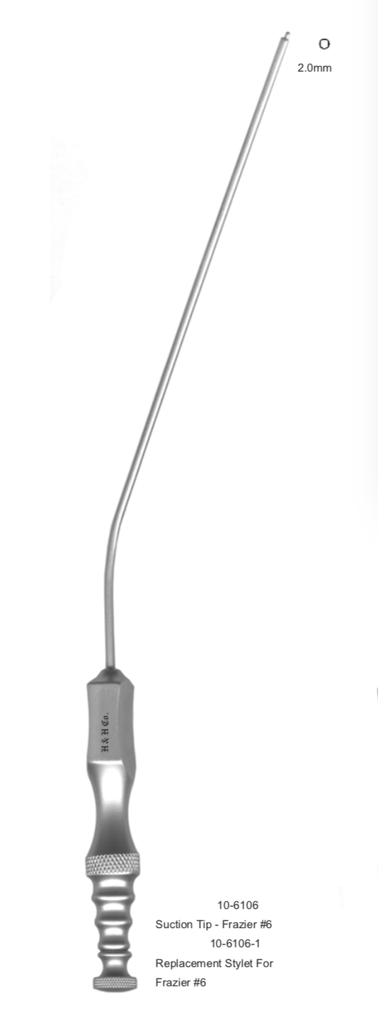 FRAZIER SUCTION TIP #6