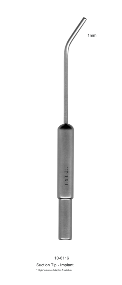 SUCTION TIP-IMPLANT-1.0mm