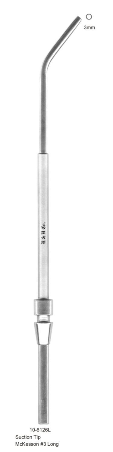 SUCTION TIP MCKESSON #3 LONG