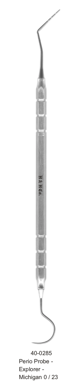 PERIO PROBE-EXPLORER-MICH.0/23